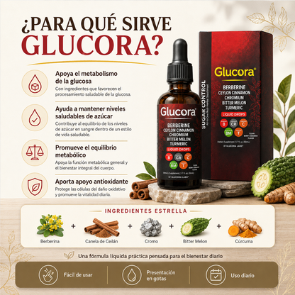 Glucora™ Berberina 7 en 1