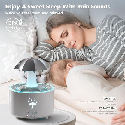 Humidificador de paraguas giratorio