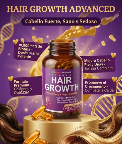 Hair Growth™ Suplemento Integral avanzado