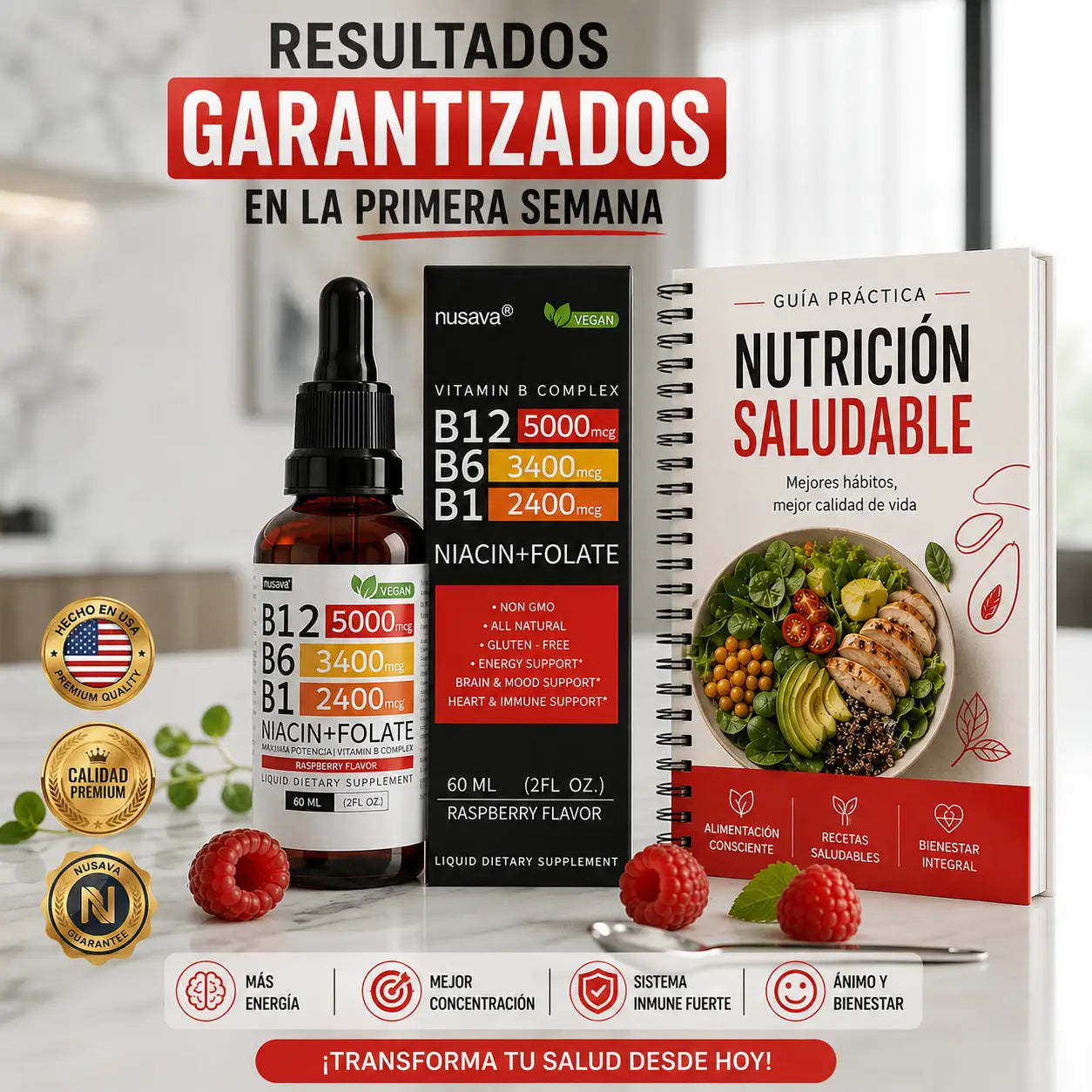 Vitamina B12: Energía, Vitalidad y Bienestar