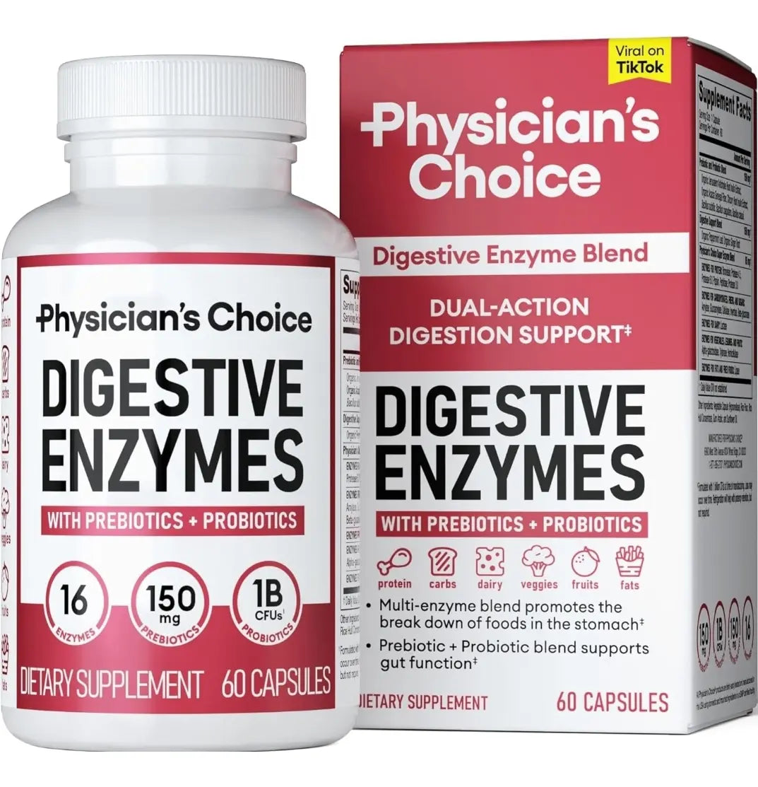 🔥Digestive Enzymes ❤️ ¡Despídete de la inflamación y recupera tu figura!