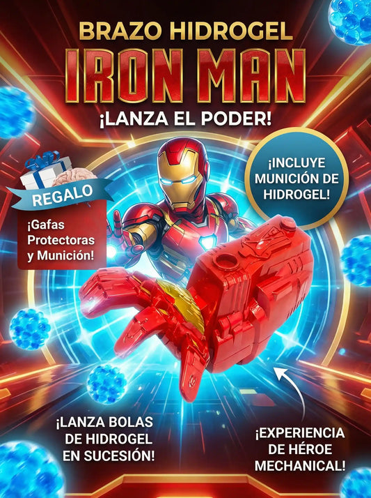 BRAZO HIDROGEL IRON MAN