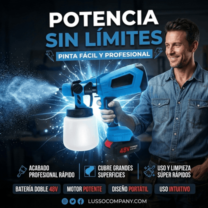 Pulverizador de Pintura Portátil 🔋
