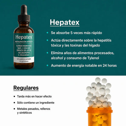 Hepatex® | Restauración Hepática™ — bajá tus enzimas hepáticas