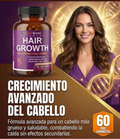 Hair Growth™ Suplemento Integral avanzado