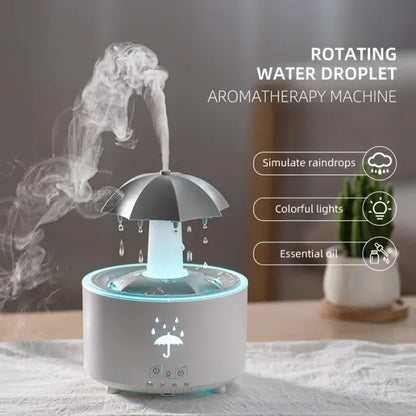 Humidificador de paraguas giratorio